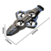Drone d'avion en mousse Rc avec bascule 3d Jouet volant intérieur extérieur à une touche pour enfants débutants