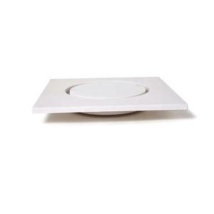 GUIDA 718017พลาสติกพีวีซีสำหรับระเบียงห้องน้ำฝาปิดท่อระบายน้ำแบบสี่เหลี่ยม - Product Image 2