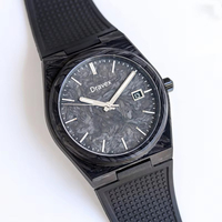 Montres automatiques pour hommes T137 de marque supérieure en gros, avec logo personnalisé, mouvement ETA, étanches, sportives, bracelet en caoutchouc