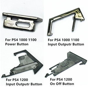 SYYTECH EJECT Clip de botón de encendido y apagado de plástico para <span class=keywords><strong>PS4</strong></span> 1000 1100 1200 reemplazo del controlador de disco DVD - Product Image 2