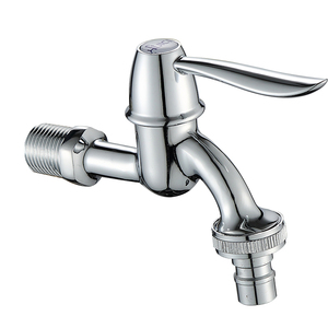 Rubinetto da <span class=keywords><strong>Giardino</strong></span> per Lavatrice in Ottone Cromato con Singola Maniglia - Product Image 1