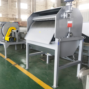 Máquina de cribado de tambor de acero inoxidable, separador de tambor rotatorio alimentado externamente para cribado - Product Image 4