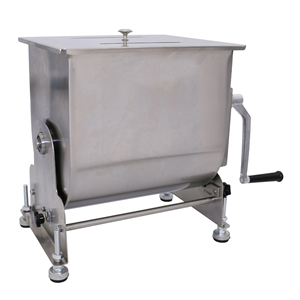 Amasadora Manual Comercial de Acero Inoxidable con Tapa Giratoria, Usada, con Motor, para Panadería, Restaurante, Mezcladora de Harina y Masa - Product Image 1