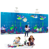 Mur interagir intérieur enfants jeux dessin mur interactif projecteur peinture mur pour enfants