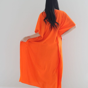 Nuevo Vestido de Playa Tie Dye Hecho a Mano 2026, Kaftán Boho, Traje de Baño, Tela de Algodón, Kaftán Largo para Mujer, Vestido Maxi - Product Image 2
