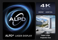 Projecteur laser 4K Formovie X5, 4500 lumens ANSI, ALDP, projecteur intelligent Android, 4+ 128 Go, grande mémoire, home cinéma, téléviseur, meilleur projecteur