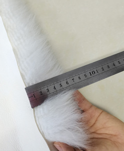 Trang Trí Nhà Sinh Thái Thuộc Da Úc Da Cừu Lông Cừu Mềm Tóc Dài Xù Xì Trắng Da Cừu Thảm - Product Image 5