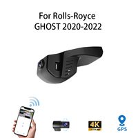 Caméra embarquée HD 4K pour Rolls-Royce GHOST 2020-2022 avec deux objectifs DVR avant et arrière, GPS, Plug and Play