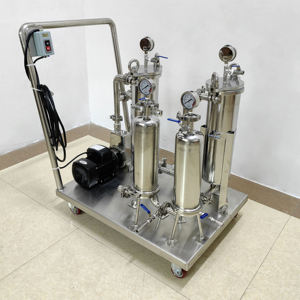 Jus Vodka Bière Vin Filtre Usine 10 "20 30 Pouces Cartouche Sanitaire Filtre Logement Boîtier En Acier Inoxydable - Product Image 4