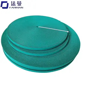 Free Sample PU Curtain Belt Timing Belt T5 12 mm Width Quiet With Kevlar Fibre for Automatic Curtain Motorized curtain