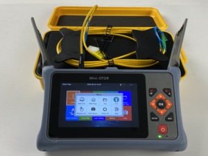 S740 Mini <strong>OTDR</strong> Latest 9-in-1 functions Touch screen 1310/1550/1625 SeikoFire VFL OLS OPM Event Map RJ45 Fiber Optic Reflect - Product Image 4