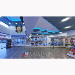 <strong>Conlin</strong> Big Pormedical Market Stall Wooden Pharmacy Stall Shop Design for Sale OEM - Product Image 6