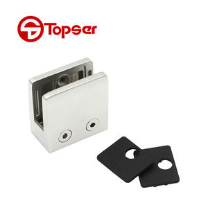 TOPSER <span class=keywords><strong>Fixation</strong></span> de garde-corps en acier inoxydable moulé moderne pour <span class=keywords><strong>verre</strong></span> 8-12mm, connecteur de balcon et d'escalier, quincaillerie de <span class=keywords><strong>fixation</strong></span> au <span class=keywords><strong>sol</strong></span>, garantie 3 ans - Product Image 1