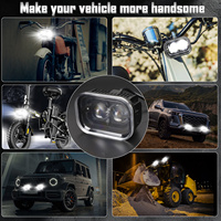 4 Inch 30W Cool White Motorcycle Led Headlight High Low Beam Universal Led Driving Work Lights for Motorcycle ATV Truck E-Bike