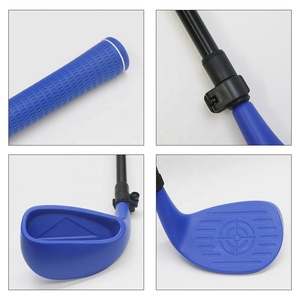 ไม้กอล์ฟฝึกซ้อมแบบปรับได้รุ่นใหม่ หัวไม้พลาสติก พร้อมโลโก้สั่งทำได้ ไม้พัตเตอร์แบบยืดหดได้ ปรับความยาวได้ - Product Image 3