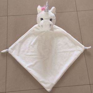 New Design Cartoon Animal Image Bear Plush Toy Holding Blanket Kawaii Toys For Kids Baby - Product Image 1
