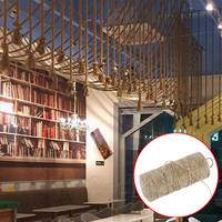 Cordon en jute naturel de 400 mètres, corde torsadée en chanvre, ficelle pour macramé, panier à fleurs DIY, cadre d'escalade pour animaux de compagnie, lampe suspendue, décoration artisanale pour la maison