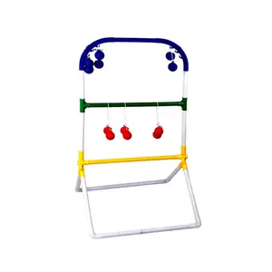 Indoor Outdoor Golf Kids Game Plastic Ladder Ball Golf Toss Game con borsa per il trasporto
