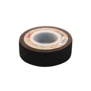 Nastro di lino Ilan da 1-1/4 pollici nero adesivo per decorazioni artigianali - Product Image 1