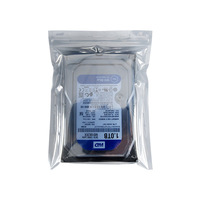 Emballage personnalisé, sac antistatique ESD avec fermeture éclair, sacs de protection en plastique pour disque dur, SSD, appareil électronique