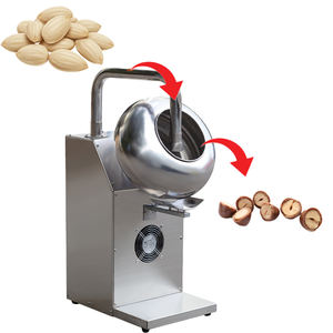 เครื่องเคลือบอัตโนมัติสำหรับทำโดนัท ขนมอัล<span class=keywords><strong>มอน</strong></span><span class=keywords><strong>ด์</strong></span> ถั่ว<span class=keywords><strong>ล</strong></span>ิสง <span class=keywords><strong>คารา</strong></span><span class=keywords><strong>เมล</strong></span> ถั่ว ช็อกโกแลต เค<span class=keywords><strong>ล</strong></span>ือบน้ำตา<span class=keywords><strong>ล</strong></span> และลูกอมกัมมี่ - Product Image 1