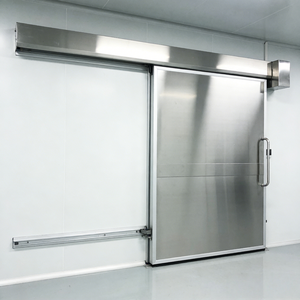 Portes coulissantes automatiques et manuelles en acier inoxydable pour salles blanches hospitalières - Product Image 2