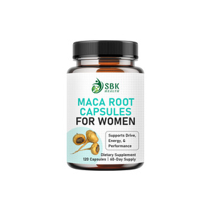 Cápsulas de raíz de maca silvestre, suplemento energético en tabletas, potenciador natural de vitalidad para mujeres, bienestar hormonal y emocional. - Product Image 1