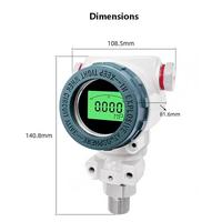 Capteur de pression Modbus RS485 |   Transmetteur numérique antidéflagrant BXZN-YL05F2 |   Protection IP67, personnalisable OEM |   4-20 mA