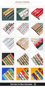 Custom Eco-Friendly Double-Sided Metallized Gift <b>Wrap</b> <b>Rolls</b> Gold Stars Dots Patterns Recyclable Craft Packaging <b>Paper</b> Digital - Product Image 6