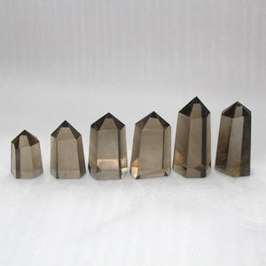 Cristal de Cuarzo Ahumado Pulido de Alta Calidad al por Mayor, Torre de Cristal, Espécimen Mineral, Cristal Curativo, Decoración - Product Image 6