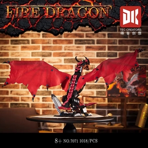 DK7070-71 มายากลเวิลด์ ดราก้อน มูฟวี่ ไอซ์ โมเดล 3 มิติ ประกอบเอง DIY มินิบล็อก ตัวต่อ ของเล่น สำหรับเป็นของขวัญคริสต์มาส - Product Image 6