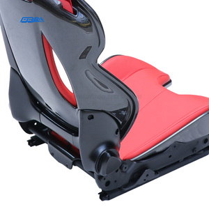 Sièges de voiture personnalisables en fibre de carbone sèche, cuir Nappa Alcantara, édition Track pour Ferrari 599 (GTB HGTE GTO 599XX SA Aperta) - Product Image 4