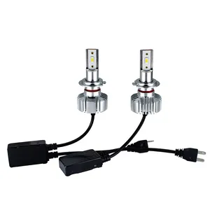 Productor de fábrica H4 H7 Bombilla de faro LED 12000LM 60W Canbus <span class=keywords><strong>Blanco</strong></span> Amarillo H1 H3 H11 9005 9006 PSX26W Auto Lampade LED Kit DC 12V - Product Image 1
