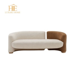 Ensemble de canapés <span class=keywords><strong>Brasilia</strong></span> en tissu minimaliste italien, base en bois de frêne, canapé moderne sur mesure pour salon, chaise longue, canapé séparé - Product Image 6