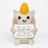 Poupées animales en coton au crochet à la main, best-sellers, à énergie positive, décorations d'intérieur, échantillons de boîtes mystères personnalisées Grinch Couple, pour tous les âges