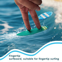 Jouet de planche à surf pour les doigts en plastique créatif et original pour enfants, cadeau pour les enfants