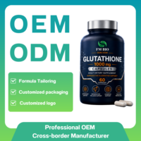 Capsules de Glutathion ODM Haute Puissance 1000mg – Antioxydant pour le Bien-être Cellulaire, la Santé Reproductive et Cognitive – Complément Adulte