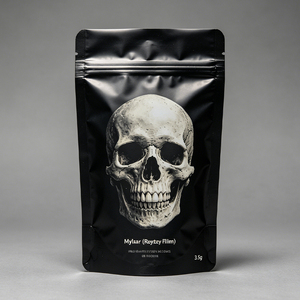 Custom printed black Mylar <b>bracket</b> zipper bag, reusable, sealable, durable <b>plastic</b> bag 3.5g/7g/14g/28g polyester film bag - Product Image 3