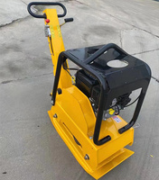 Compacteur à plaques d'occasion Modèle FPC-220 Moteur 5,5 CV Poids 235 kg Plaque de compactage 450x810 mm Marche avant/arrière Haute efficacité