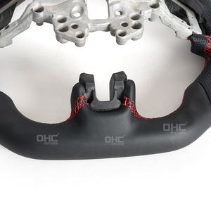 Volante de cuero deportivo personalizable para <span class=keywords><strong>Ford</strong></span> <span class=keywords><strong>Mustang</strong></span> S550 gt350r GT Shelby <span class=keywords><strong>GT500</strong></span> <span class=keywords><strong>Mustang</strong></span> volante 2020 2021 <span class=keywords><strong>2018</strong></span> + - Product Image 5