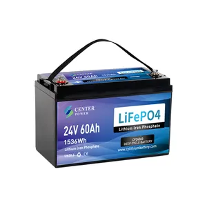 Deep Cycle Solar 24v Lithium Ion Battery Manufacturer 24V 60ah Lifepo4 Battery