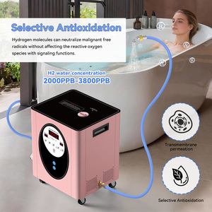 Générateur d'eau hydrogénée pour toute la maison Suyzeko 3800PPB H2, machine à bain d'eau alcaline hydrogénée, produits de biohacking pour la <span class=keywords><strong>famille</strong></span> - Product Image 4