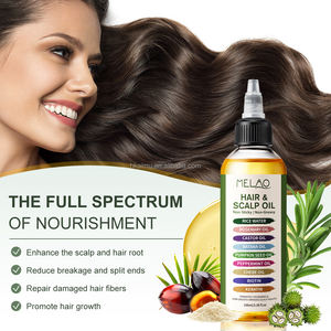 Aceite para el Cuero Cabelludo 9 en 1, Promueve el Crecimiento Rápido del Cabello, Reduce la Caída del Cabello, Calma el Cuero Cabelludo Seco, Previene la Rotura, Etiquetado o Fórmula Personalizada - Product Image 2