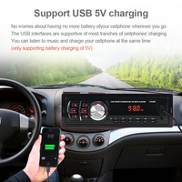 Offre Spéciale universel 1din autoradio lecteur MP3 avec système Audio BT Aux-in télécommande