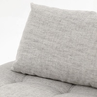 Canapé modulable Zayshine en velours blanc, style italien moderne, 1, 2, 3 ou 4 places, pour salon, villa ou appartement, combinaison libre, design de créateur