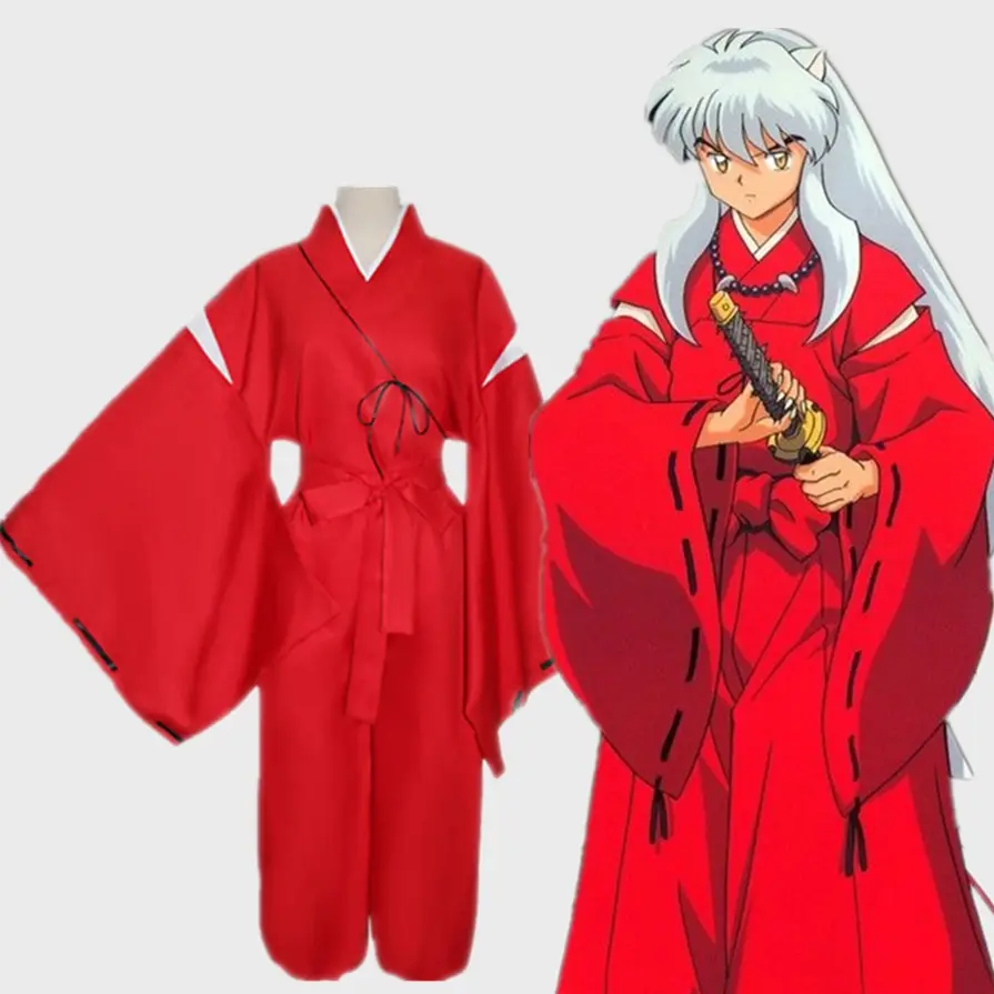 Аниме Inuyasha Косплей Костюм Kikyo Косплей Костюм Хэллоуин Карнавал взрослый смешной костюм