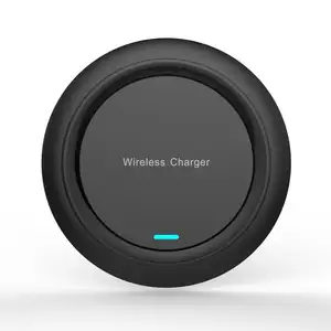 नई तेजी से चार्ज 10W पोर्टेबल क्यूई वायरलेस टेबल सेल फोन चार्ज पैड बैटरी चार्जर के लिए iPhone के लिए एंड्रॉयड