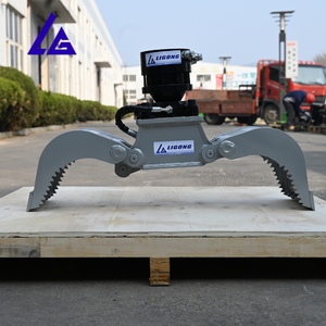 Grappin de tri hydraulique de qualité industrielle pour <span class=keywords><strong>mini</strong></span>-excavatrice ECR18E ECR25D, manutention des matériaux, installation facile - Product Image 5