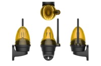 Hiland 2025 Blitzlampe mit Integrierter LED & 12-240V AC/DC F6000 für Schwingtore