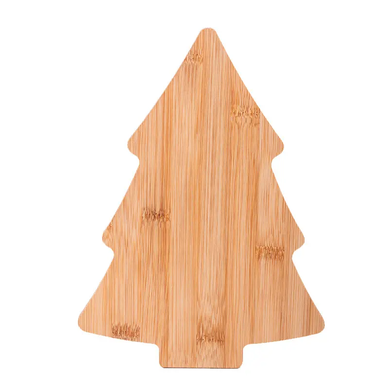 Placa de corte de árvore de natal, placa de corte de árvore de natal
